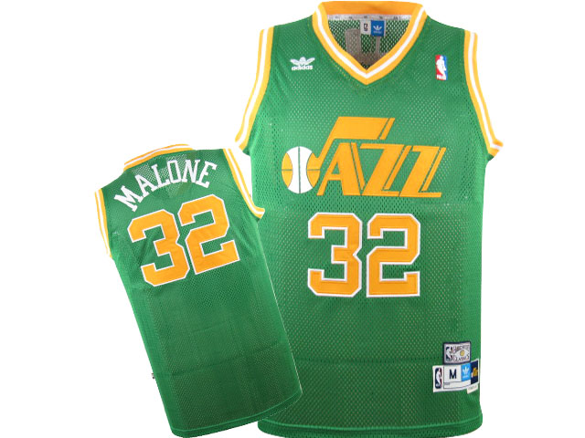 Running Sneakers NBA Utah Jazz Karl Malone Soul Swingman Alternate Adidas Jerseys